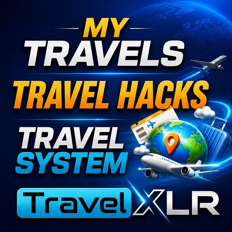 My Travels, Travel Hacks, Travel System — Travel XLR